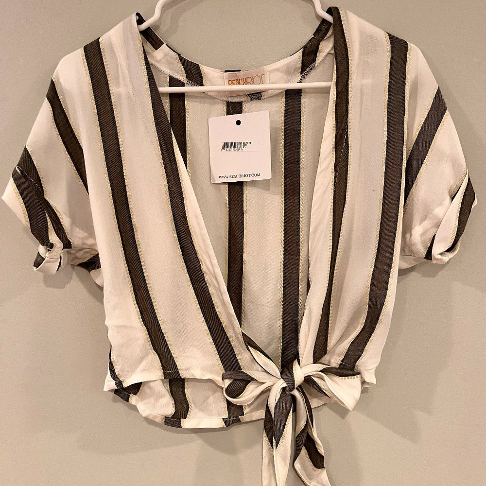 Revolve, XS Piper Top in Stripe
